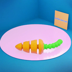 0001-0100-1.gif Free STL file Articulated Carrot!!・Model to download and 3D print, Bayraktar