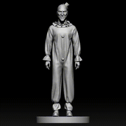 ZBrush-Movie-art-completo_56.gif Archivo 3D Art The Clown Combo (terrifier)・Diseño de impresora 3D para descargar