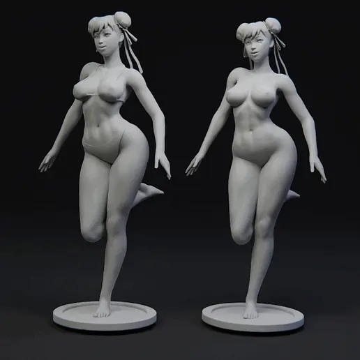 Chun li fornite OBJ File for Cults