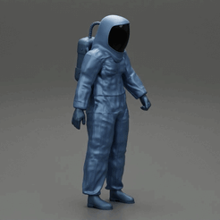 ezgif.com-gif-maker-23.gif 3D file Scientist wearing radiation protection standing・3D printing model to download