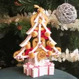 SapinNoel3DAnimeV2.gif 3D animated Christmas tree (Version 2)