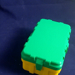 Storage-box.gif Fichier STL Boîte de rangement pour pédales de guitare・Plan imprimable en 3D à télécharger, RDA_3D