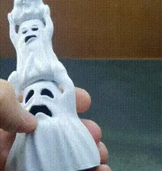 20221010_013107_1~2.gif STL file Ghost - Halloween Ghost-Boo!・3D printer design to download
