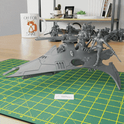 presentation.gif STL file Harlequin Jetfighter-Transporter - builder・3D printable model to download, moodyswing