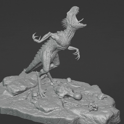 Diseño-sin-título.gif Archivo STL Scorpios Rex | Jurassic World, Jurassic Park (Dinosaur)・Modelo imprimible en 3D para descargar, Robinsiyo