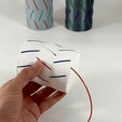 02.gif Customizable pen holder, pen cup, pen box, filament vase