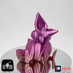 ezgif.com-resize-8.gif STL file HUNGRY BIRDS POT - NO SUPPORTS - COLOR PRINT・3D printer model to download