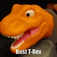 Bust-T-Rex-Video.gif Bust T-Rex Articulated (Easy print and Easy Assembly)