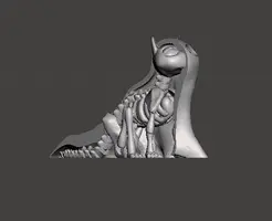 ezgif.com-gif-maker-73.gif OBJ file Anatomy of a cat ghost.・3D printable model to download
