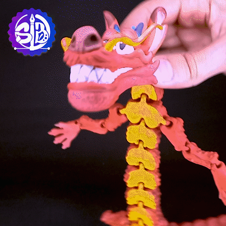 MULAN DRAGON MUSHU - 3MF - NO SOPPORTS - PRIN - IN PLECE