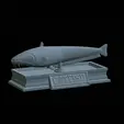 Catfish-statue-4.gif fish wels catfish / Silurus glanis statue detailed texture for 3d printing