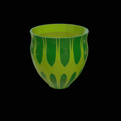 10.gif Archivo STL gratis cuenco / maceta / jarrón / vasija / recipiente / utensilio / decoración・Diseño imprimible en 3D para descargar