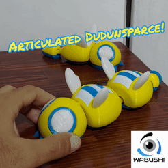 1000024931-600×600.gif STL file ARTICULATED TOY - Two-Segment Dudunsparce・Model to download and 3D print