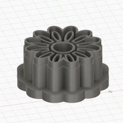 stampo_fiore4.gif Archivo STL cortapastas en forma de flor para arcilla polimérica・Objeto para impresora 3D para descargar