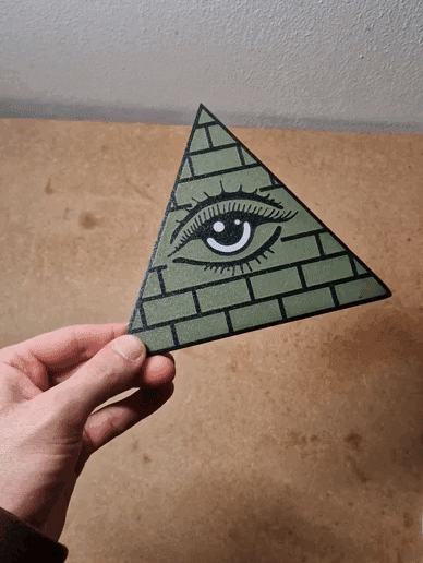 Eye of Providence - 3D model önizlemesi