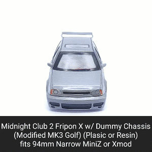 🐚 Midnight Club 2 Fripon X Body Shell with Dummy Chassis (Xmod