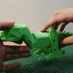 ezgif.com-gif-maker-(5).gif Archivo STL ROBOT DINOSAURIO・Modelo para descargar y imprimir en 3D