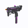 720x720_GIF.gif Sombra Cannon Augmented Skin - Overwatch - Printable 3d model - STL + CAD bundle - Personal Use