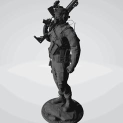 HORANGI.gif STL file HORANGI - modern warfare II・3D printer design to download, skykingz