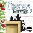 020a.gif 🎅 Christmas door corner (santa, decoration, decorative, home, wall decoration, winter) - by AM-MEDIA