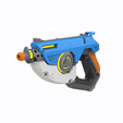 720x720_GIF.gif Tracer Blaster Mach T Skin Skin - Overwatch - Printable 3d model - STL + CAD bundle - Personal Use