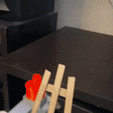20210726_151006.gif SUPPORT FOR PAINTER, GLASS SUPPORT, MOBILE AND BRUSH.
