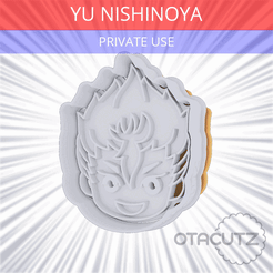 Yu_Nishinoya~PRIVATE_USE_CULTS3D_OTACUTZ.gif 3D-Datei Yu Nishinoya Ausstechform / Haikyuu kostenlos・3D-Drucker-Modell zum herunterladen