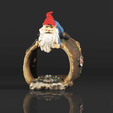 Figure_0000.gif Gnome Gutter Downspout Extension Decorative Splash Block Statue Rain Gutter Guardian Decoration Outdoor Resin Sculpture