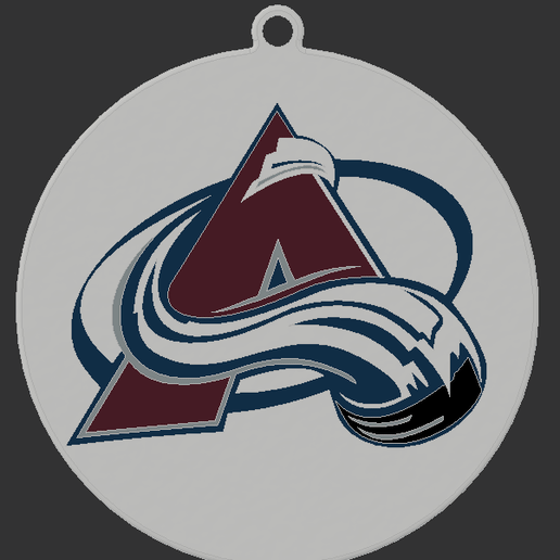 Colorado Avalanche - Christmas Ornament