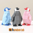 penguin_chick_gif.gif 🐧🐣Low Poly Penguin Chick Puzzle (Emperor Penguin)