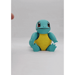 video-output-E77DF7D4-74C0-4677-B2E7-DF9B4F331FE0.gif Free STL file 007- Carapuce / Squirtle articulated 💧・Template to download and 3D print, Entroisdimenions