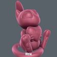 Mew.gif Файл STL Мью (легкая печать без поддержки)・Дизайн 3D-печати для загрузки3D