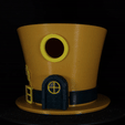Maison d'oiseau "chapeau de lutin