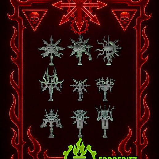 Sequência-01.mp4 Ornaments bits: Chaotic Space soldiers-Bundle 2