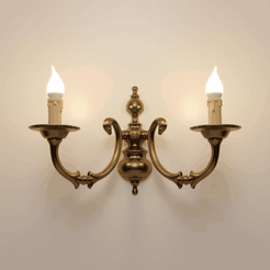 thumb.gif Fichier STL Lustre ancien・Modèle imprimable en 3D à télécharger