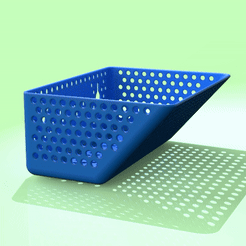 Panier-mural.gif STL file Multi-purpose basket - Multi-purpose basket -・3D printing design to download