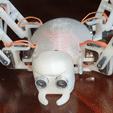 ezgif.com-video-to-gif_2.gif Free STL file Spider Bug Robot(quad robot, quadruped)-MG90・3D printing design to download, kasinatorhh