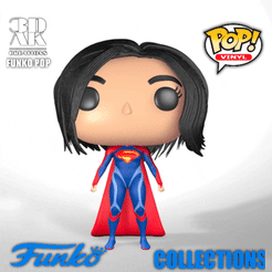 InShot_20230920_231902108.gif Archivo STL Colección Funko Pop - Supergirl (DC)・Objeto imprimible en 3D para descargar