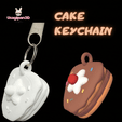 Cod377-Cake-Keychain.gif Cake Keychain