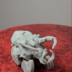 Rhino-fast-vid.gif Archivo STL Chasis de Rhino Beetle Tank (Posable)・Diseño para descargar y imprimir en 3D, Artifact_Error