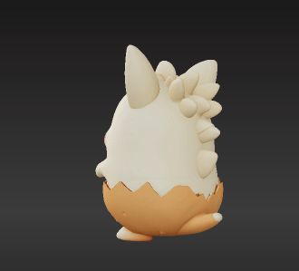 🥚 Adorable Egg Shell Creature Keychain - 3D Print Model・ STL File for ...