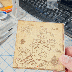 ezgif-6-adf71508d262.gif STL-Datei Geschenkkarte Labyrinth Puzzle Box・3D-Druckvorlage zum Herunterladen