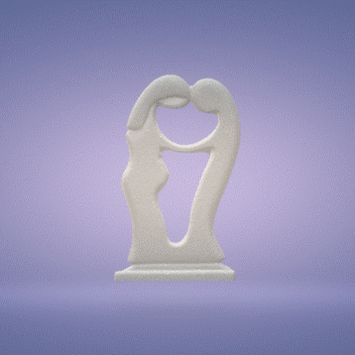 c1.gif Скачать файл STL Happy couple • Образец для печати в 3D, satis3d