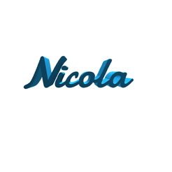 Nicola.gif STL file Nicola・3D printing design to download