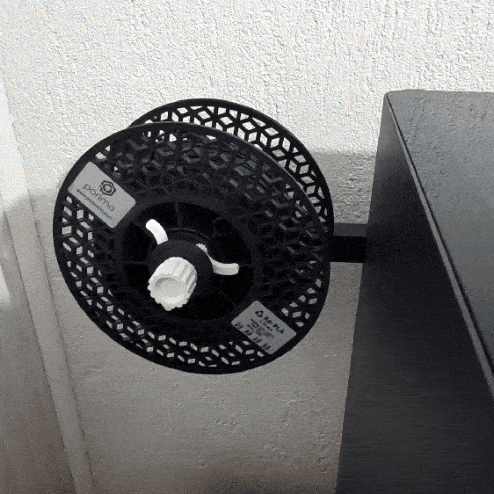 GIF-230830_010934.gif BAMBU LAB P1S SPOOL HOLDER
