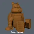 Sandy Cheeks.gif Sandy Cheeks (Easy print no support)