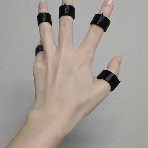 💍 Jabber Wonger, Mankira rings - Gachiakuta・ 3MF File for 3D printing・Cults