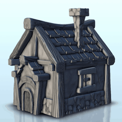 GIF-B10.gif Medieval house with fireplace 10 - Warhammer Age of Sigmar Alkemy Art of War War of the Rose Warcrow Saga