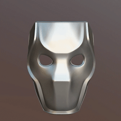 Gif.gif Archivo STL Máscara de hierro - Fashion Cosplay・Modelo imprimible en 3D para descargar