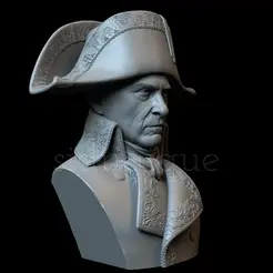 Napoleon.gif 3D file Joaquin Phoenix as Napoleon・3D printable model to download
